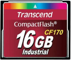 Karta Transcend CF170 Compact Flash 16 GB  (TS16GCF170) 1