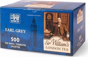 Sir Williams Czarna Herbata Sir William's London Earl Grey 500 Saszetek 1