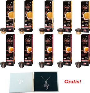 Mill Zestaw 10x Kapsułki CAFISSIMO Mr Mrs MILL + Zestaw biżuterii YES GRATIS! 1