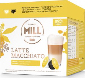 Mill Zestaw 5x Kapsułki Dolce Gusto kompatybilne + saszetki Matcha Latte Classic 10szt GRATIS! 4