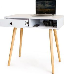 Biurko ModernHome WYJ-095 Białe 80 cm x 45 cm 1