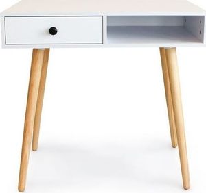 Biurko ModernHome WYJ-095 Białe 80 cm x 45 cm 2