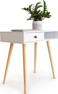 Biurko ModernHome WYJ-095 Białe 80 cm x 45 cm 5
