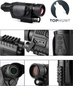 Noktowizor Luxury Noktowizor zasięg 200m ir tophunt NVI480+karta32GB 2