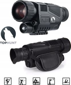 Noktowizor Luxury Noktowizor zasięg 200m ir tophunt NVI480+karta32GB 5
