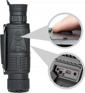 Noktowizor Luxury Noktowizor zasięg 200m ir tophunt NVI480+karta32GB 8