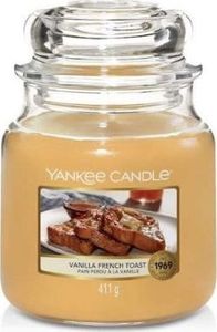 Yankee Candle Świeca Yankee Candle Vanilla French Toast, średni słoik (411g) 1