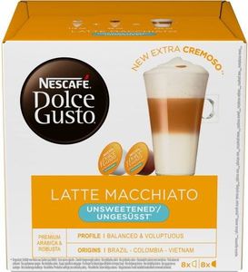Nescafe NESCAFE DOLCE GUSTO Latte Macchiato Unsweetened 16 1