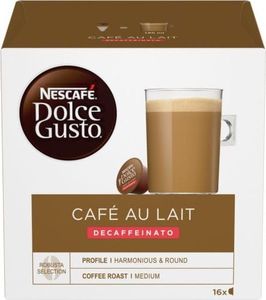Nescafe NESCAFE DOLCE GUSTO Cafe Au Lait Decaffeinato 16 k 1