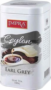 IMPRA Impra Earl Grey 100g puszka herbata lisciasta 1