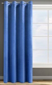 Eurofirany Zasłona Dekoracyjna Velvet Rosa Granat 135x270 11