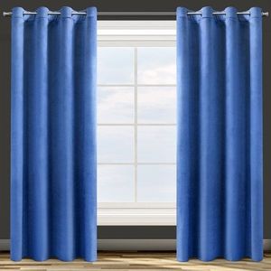 Eurofirany Zasłona Dekoracyjna Velvet Rosa Granat 135x270 12