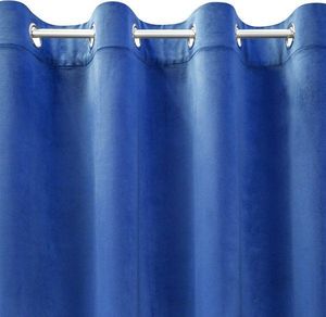 Eurofirany Zasłona Dekoracyjna Velvet Rosa Granat 135x270 13