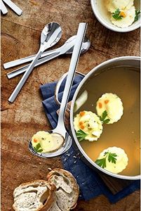 WMF Chochla do zupy WMF Nuova, 29 cm, kielnia, łyżka do zupy, stal nierdzewna Cromargan, polerowana, można myć w zmywarce 2