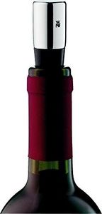 WMF Korek do wina / butelki WMF Vino, odlew metalowy, silikon, wysokość 8 cm 2