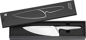 WMF Nóż szefa kuchni Chef's Edition 32 cm, specjalna stal ostrza, kuty nóż, cięcie wydajności, drewniana kaseta, ostrze 20 cm 9