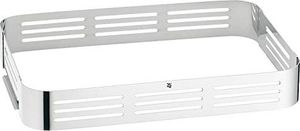 WMF Parowar / prażalnik Vitalis, ze szklaną pokrywą z silikonową obręczą, termometrem do gotowania, tacą do gotowania, stal nierdzewna Cromargan, nadaje się do indukcji, 41 x 27 x 10 cm, 6,5l 6