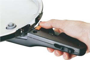 WMF WMF Idealna część zamienna uchwyt pokrywy części zamiennych, kompletny do pokrywy szybkowaru 3,0 l 4,5 l, 6,5 l 8,5 l, szybkowar 22 cm, plastik, czarny 5