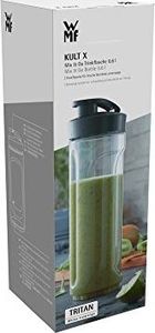 WMF WMF Kult X Mix Go / Kchenminis butelka do picia 600 ml, butelka smoothie, pojemnik do mieszania, plastik Tritan, bez BPA, nietłukący 2