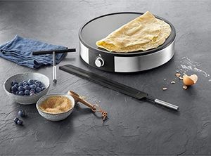 WMF WMF Lono Crepes Maker (1600 W, O 33 cm, naleśnikarka z obracarką i dystrybutorem ciasta, nieprzywierająca) 8