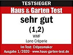 WMF WMF Lono Crepes Maker (1600 W, O 33 cm, naleśnikarka z obracarką i dystrybutorem ciasta, nieprzywierająca) 9