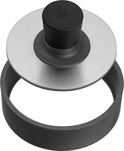 WMF WMF prasa do burgerów ze stali nierdzewnej 12,5 cm, prasa do pasztecików do równych pasztecików na pyszne hamburgery, cheeseburgery, wegańska prasa do burgerów, prasa do warzyw 3