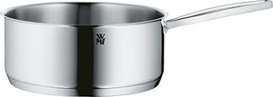 WMF Zestaw garnków WMF Gala Plus, sztuki 7, stal nierdzewna polerowana Cromargan, garnki z metalową pokrywką, garnki indukcyjne, garnek indukcyjny, niepowlekany 7