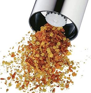 Młynek do przypraw WMF Zestaw młynek do soli i pieprzu WMF De Luxe, 2 sztuki, niewypełniony, 14 cm, stal nierdzewna Cromargan, szklany pojemnik, młynek ceramiczny, młynek do soli, pieprzu, papryczki chili 7