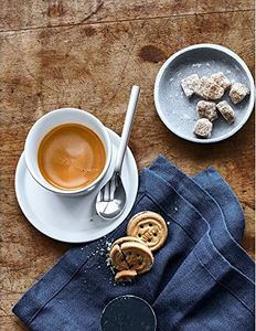 WMF Zestaw łyżek do herbaty / kawy WMF Nuova, kawałki 6, 13,5 cm, polerowana stal nierdzewna Cromargan, błyszcząca, nadaje się do mycia w zmywarce 3