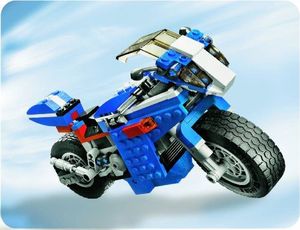 LEGO LEGO Creator 6747 - niebieska maszyna wyścigowa 4