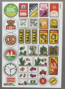 LEGO LEGO Xtra 853921 naklejka z klocków 5