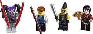 LEGO Znane figurki Lego Bricktober 2018-5005257 - ekskluzywne figurki Ninjago Masters of Spinjitzu 2