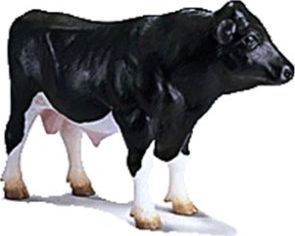 Figurka Schleich 13143 - Schleich byk czarno-biały 1