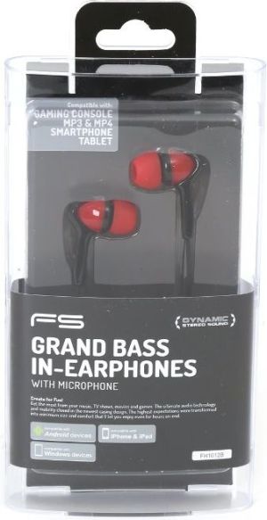 Słuchawki Freestyle z mikrofonem FH1012 czarne (42701) 4