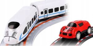 DK Tor samochodowy Kolejka Elektryczna 2w1  (11821-uniw) 6