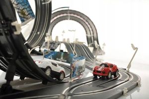 DK Tor samochodowy Kolejka Elektryczna 2w1  (11821-uniw) 7