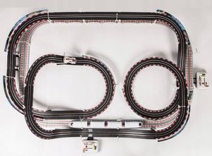 DK Tor samochodowy Kolejka Elektryczna 2w1  (11821-uniw) 8