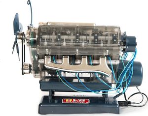 Haynes Silnik spalinowy V8 engine model do składania 6