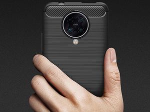 Alogy Etui Alogy Rugged Armor do Xiaomi Poco F2 Pro czarne + Szkło Alogy uniwersalny 9