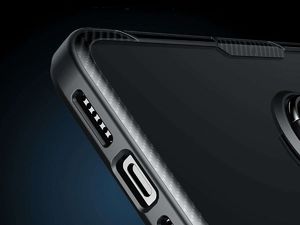 Alogy Etui Alogy Ring Holder Armor do Apple iPhone 12/ 12 Pro czarne + Szkło Alogy uniwersalny 3