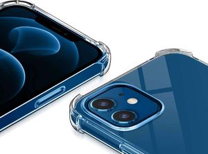 Alogy Etui pancerna ShockProof Alogy do Apple iPhone 12 Mini przezroczyste + Szkło Alogy uniwersalny 3