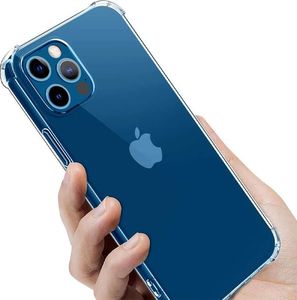 Alogy Etui pancerna ShockProof Alogy do Apple iPhone 12/ 12 Pro przezroczyste + Szkło Alogy uniwersalny 2
