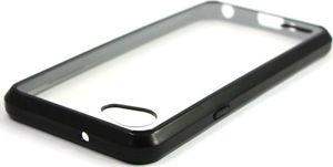 Alogy Etui Alogy Crystal Armor do LG Q6 Czarne + Szkło Alogy uniwersalny 4