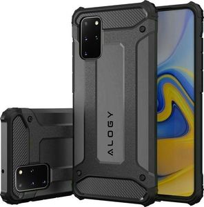 Alogy Etui Alogy Hard Armor do Samsung Galaxy S20 Plus szare + Szkło Alogy Full uniwersalny 3