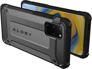 Alogy Etui Alogy Hard Armor do Samsung Galaxy S20 Plus szare + Szkło Alogy Full uniwersalny 5