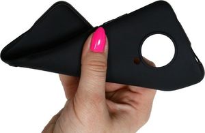 Alogy Etui silikonowe Alogy slim case do Xiaomi Redmi K30 Pro czarne + Szkło Alogy Full uniwersalny 4