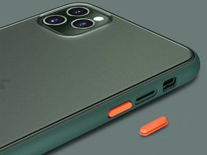 Alogy Etui Alogy matowe Bumper case do Apple iPhone 11 Pro Max zielone + Szkło Alogy uniwersalny 3