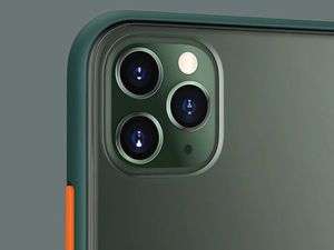 Alogy Etui Alogy matowe Bumper case do Apple iPhone 11 Pro Max zielone + Szkło Alogy uniwersalny 4