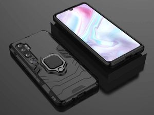 Alogy Etui Alogy Stand Ring Armor do Xiaomi Mi Note 10/ 10 Pro czarne + Szkło Alogy 3D uniwersalny 6