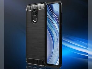 Alogy Etui Alogy Rugged Armor do Xiaomi Redmi 10X/ 10X Pro/ Note 9 czarne + Szkło Alogy uniwersalny 10